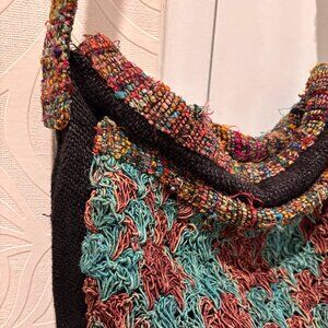 Prana stitched crossbody bag